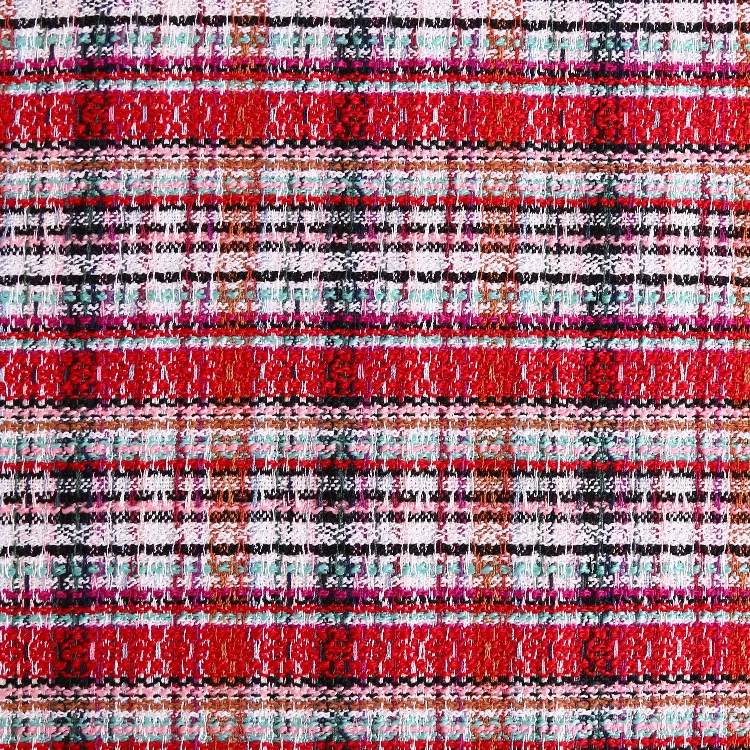 Шерстяное твидовое пальто из окрашенной пряжи сезон осень зима fabrics 410gsm|Ткань| |