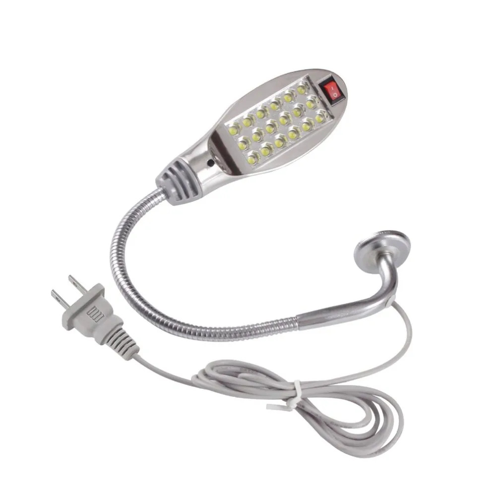 

New Arrival 12Leds Portable Sewing Machine LED Light Magnetic Mounting Base Gooseneck Lamp for All Sewing Machine Dropshipping