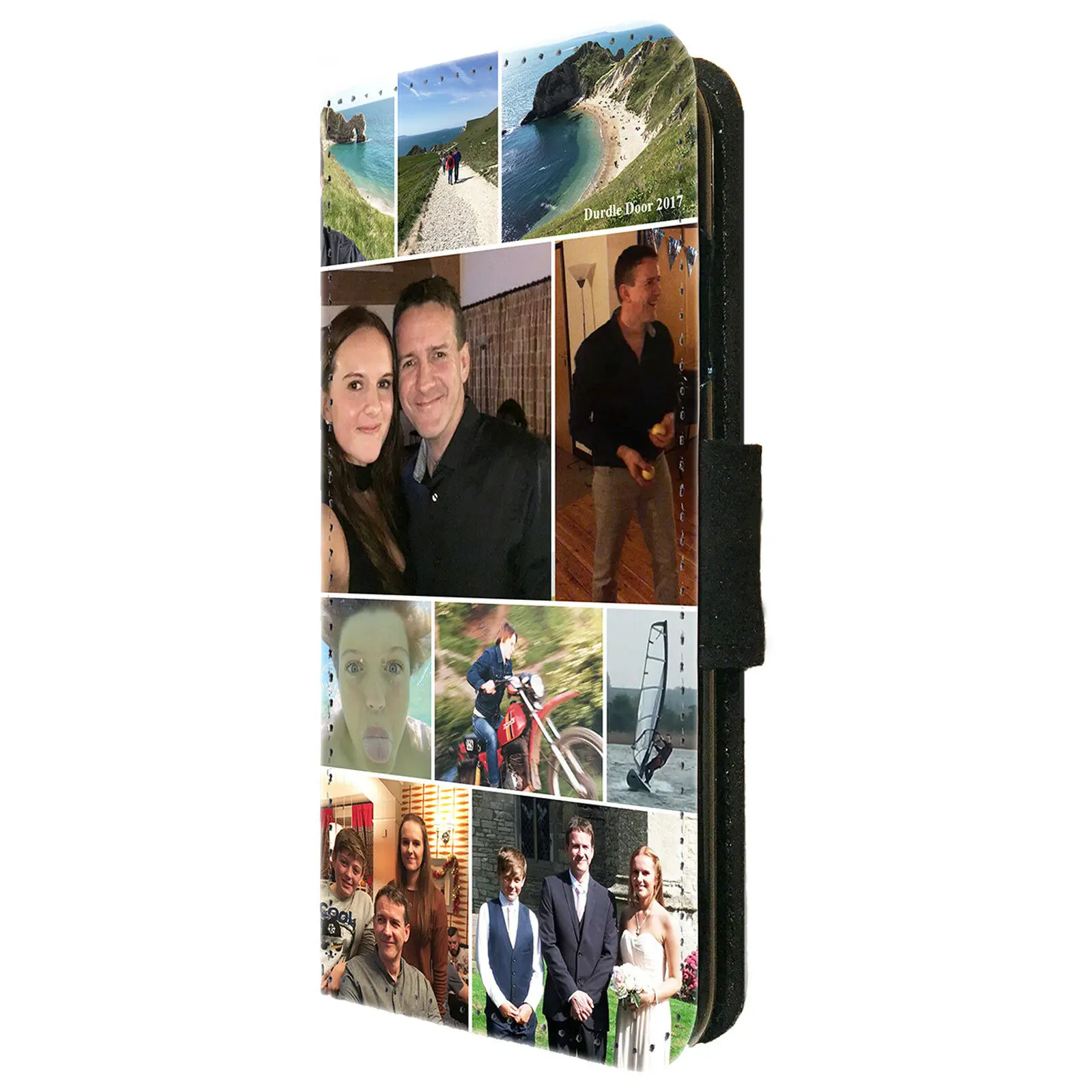 

Personalised Custom Printed Photo Picture Flip Wallet Phone Case Cover for samsung for iphone for gift