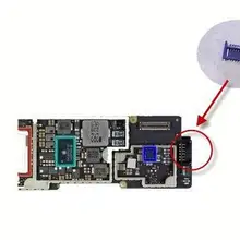 5 шт./лот Главная Кнопка Разъем для IPad 3/4 для Ipad 3 4 Кнопка Home Flex FPC Connector клип Plug 6pin