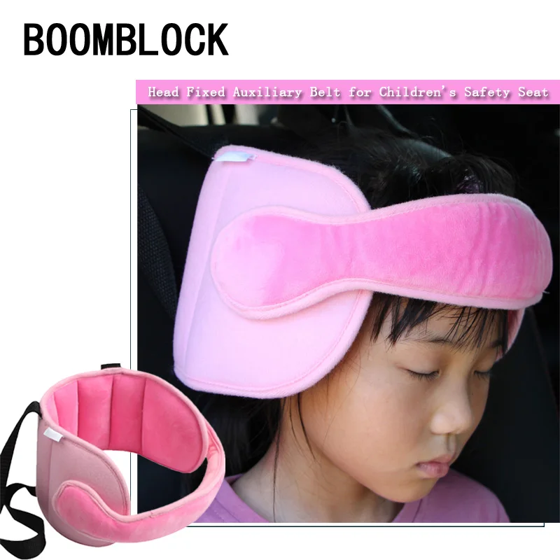  Car Safety Seat Child Head Pillow Baby Sleep Aid Adjustable Fixed Strap for Mercedes W203 BMW E90 F