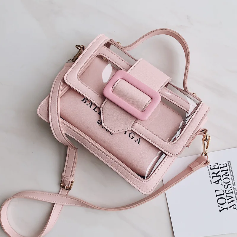 

Transparent Single Shoulder Girls'Bag 2019 New Girls' Handbag Mother Bag Fashion Jelly Bag