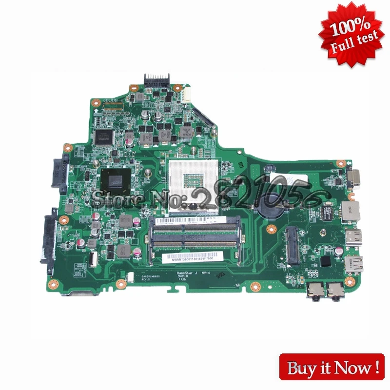 

NOKOTION MBRR706001 MB.RR706.001 For Acer aspire 5749 Laptop Motherboard HM65 GMA HD 3000 DDR3