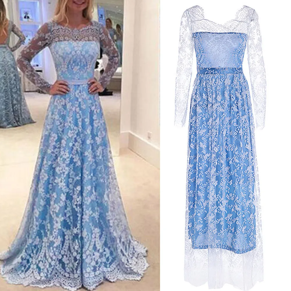 

2019 newest clothes The gorgeous Floor-Length dress is a must-have for all of your favorite autumn and summe US HOT dropshipping