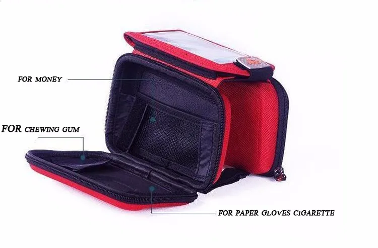 Новая водонепроницаемая сумка для велосипеда на передней раме Сумка верхней трубы рамы пакет двуспальная кровать Чехол Жесткий Shell сенсорный телефон сумка 4 цвета