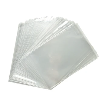 

100Pcs Clear Candy Cellophane Cone Plastic Cello Sweet Popcorn Flower Birthday Wedding Party Gift Bags Party Supplies