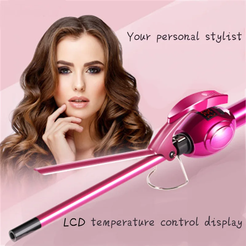 New electric hair curler LCD perm wet and dry hair two use care hair