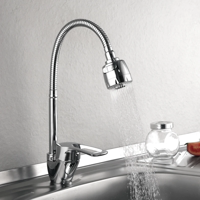 

Frap 2017 New Mixer Faucets Home Kitchen Faucet Mixer Tap Cold-Hot Water Taps Torneiras Cozinha 360 Rotating Zinc alloy F43701-b