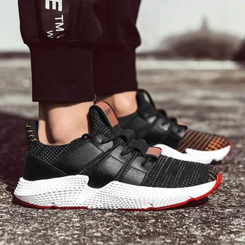 

Spring Explosion Models Korean Version Men'S Casual Sports Shoes Fashion Lace-Up Hard-Wearing And Anti-Skid Running Shoes Male