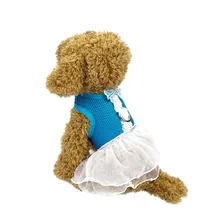 Одежда для собак зимние теплые куртки для собак Одежда для щенков светоотражающее воздухопроницаемое платье собачьи поводки нагрудный ремень Регулируемый