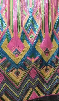 

fashionable african tulle lace fabric SYJ-1516 french net lace 5yards/lot embroidered lace fabric with sequins