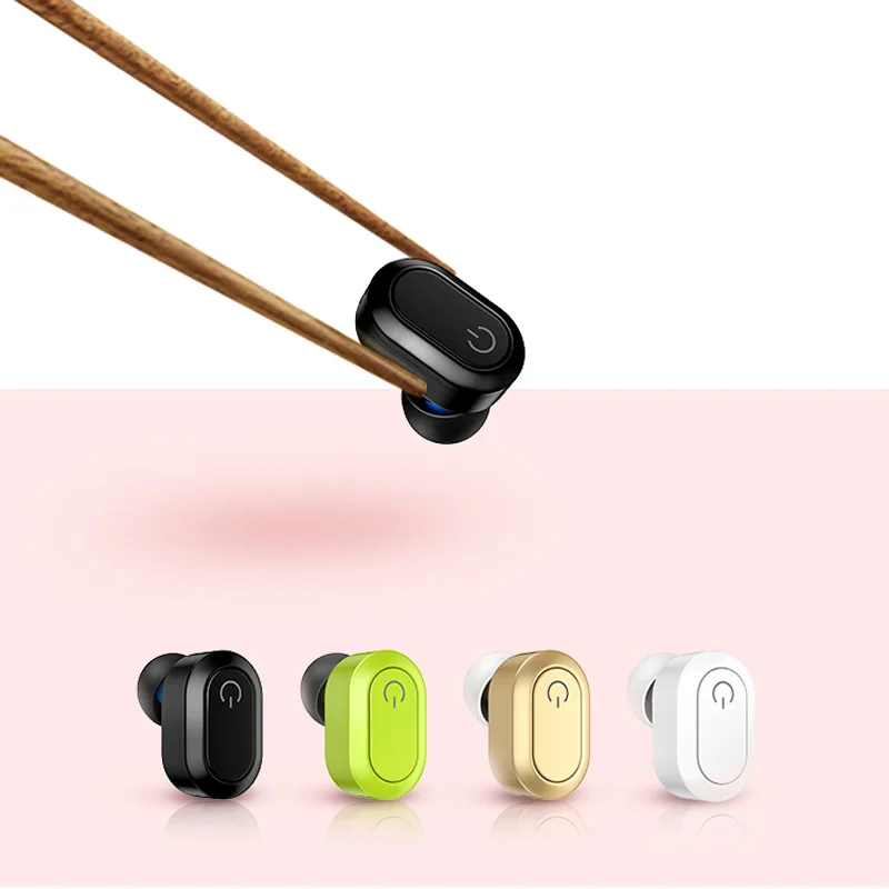 Мини Bluetooth 4 2 Овальный бизнес гарнитура беспроводной наушник Универсальные