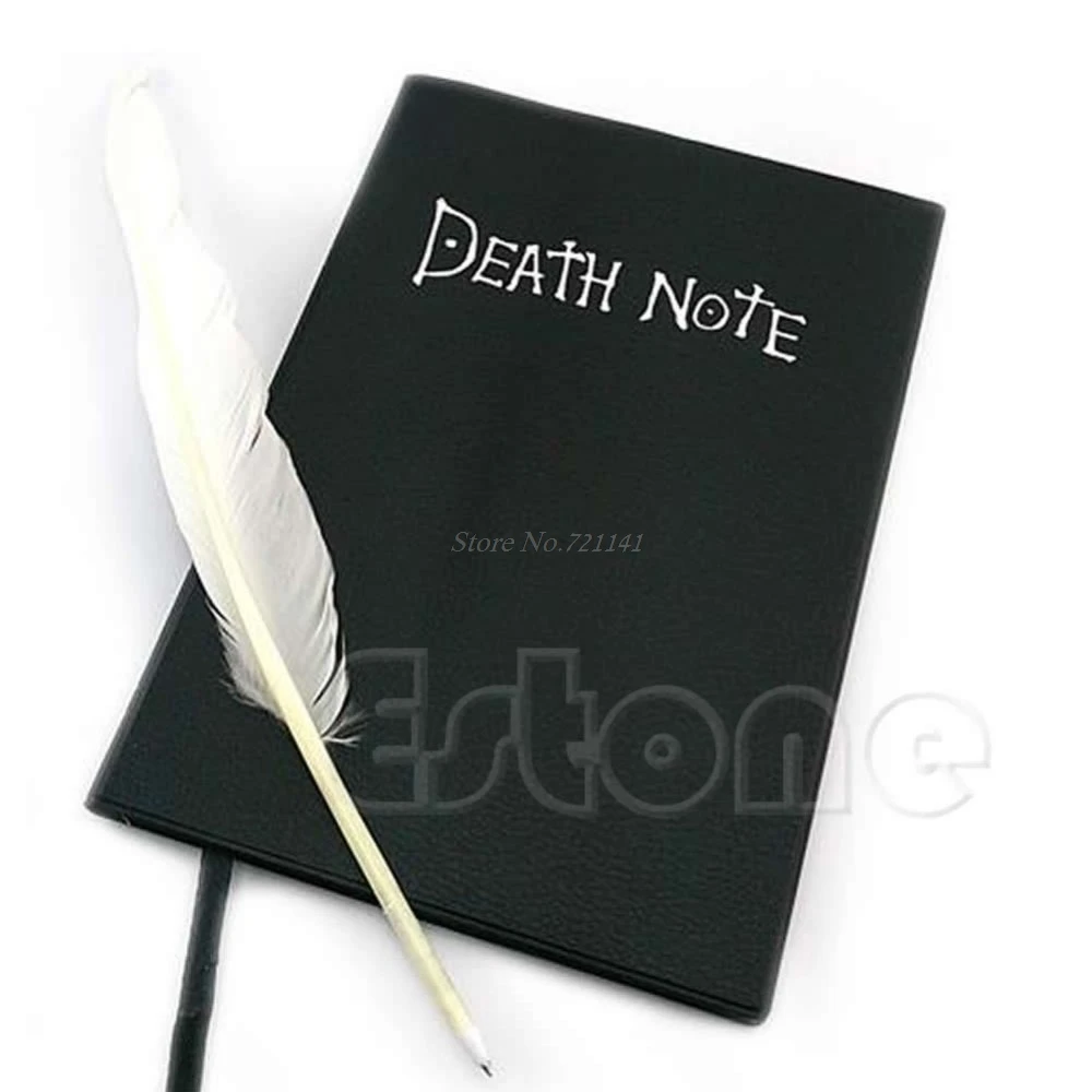 Коллекционная аниме Death Note косплей тетрадь и перо блокнот тетрадь для записей