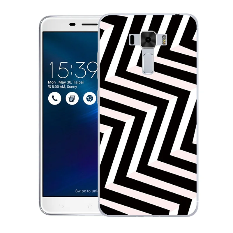 Мягкий защитный чехол для Asus Zenfone 3 Laser ZC551KL квадратная Силиконовая задняя крышка с
