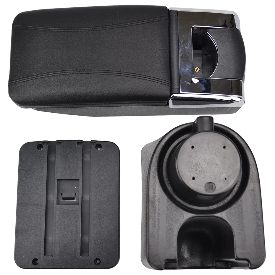 Коробка для хранения с центральной консолью, подлокотник, подлокотник, опорный лоток для Chevrolet Nexia Daewoo Kalos Gentra 2003-2011 Revon R3