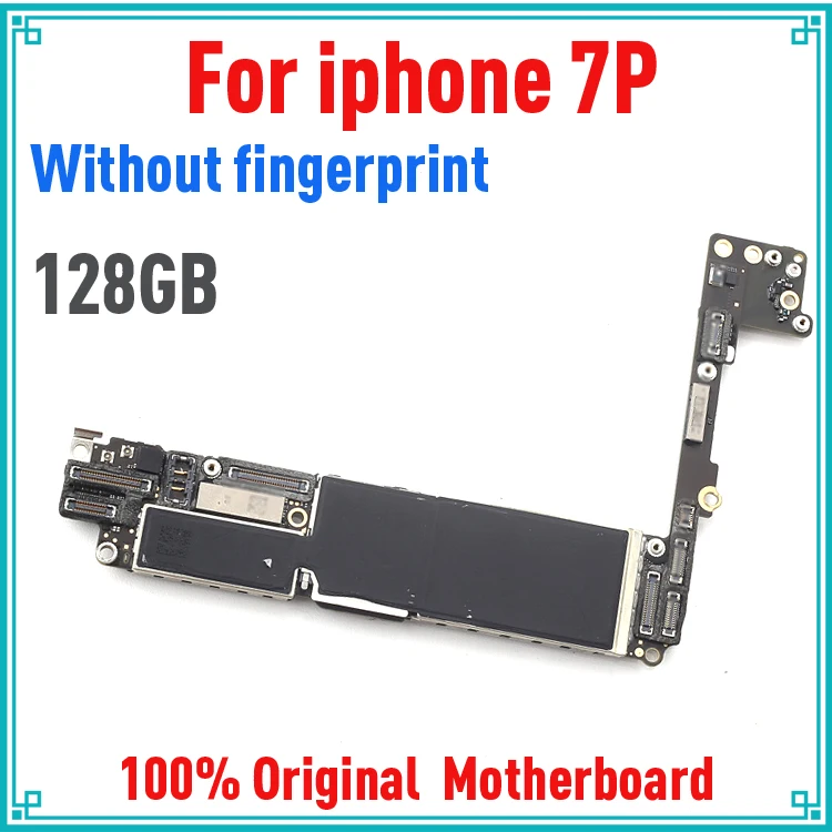 128gb для iphone 7 plus, материнская плата без Touch ID, оригинальная разблокированная для iphone 7 plus, материнская плата с системой IOS