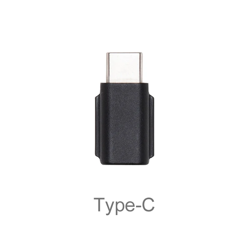 OSMO Карманный адаптер для передачи данных для смартфона для кабеля Lightning и кабеля type-C для DJI Osmo Карманный карданный запчасти - Цвет: Серый