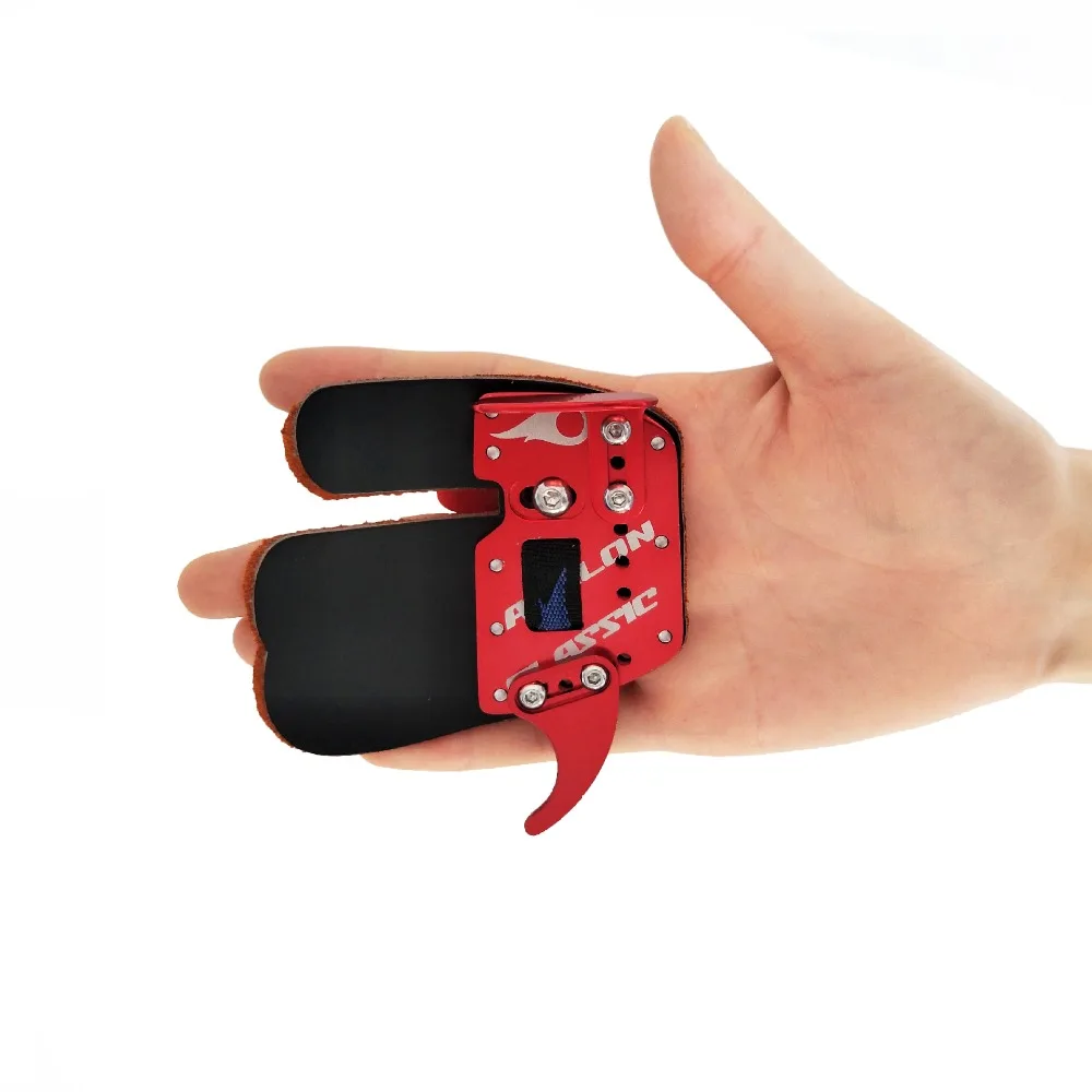 Buy Professional Archery Finger Protector Glove Black