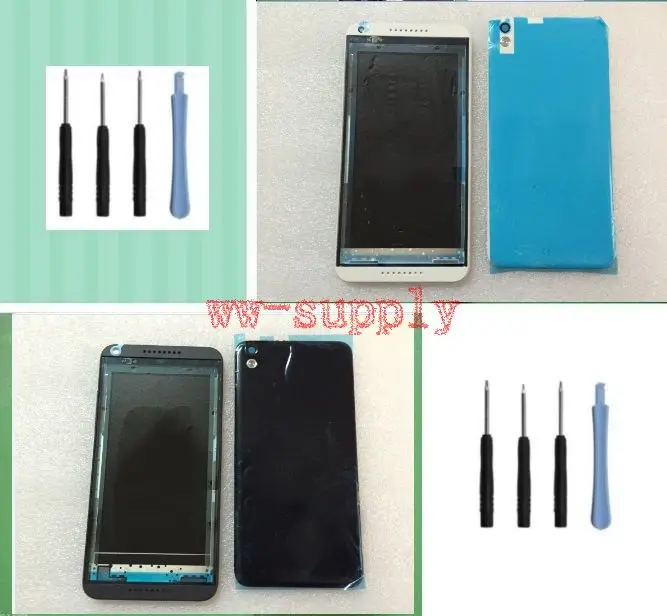 Full Original Housing Front Frame Chassis Back Battery Cover Case for HTC Desire 816 816T 816W