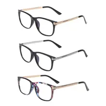 Мода очки для мужчин женщин Винтажная оправа для очков высокое качество очки с металлической оправой