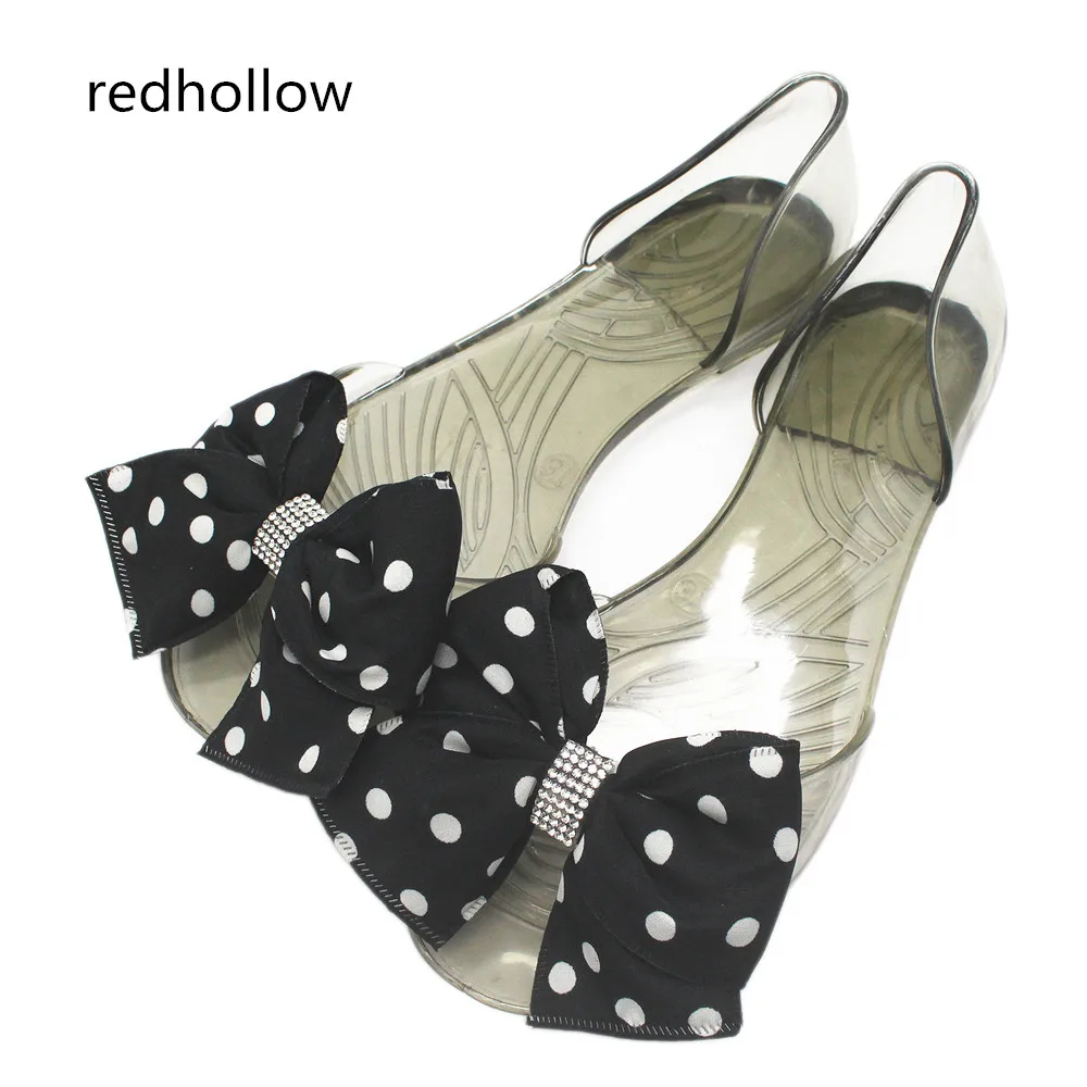 

Women's Sandals 2018 Fashion Lady Girl Sandals Summer Women Casual Jelly Shoes Bowknot Sandals Flats