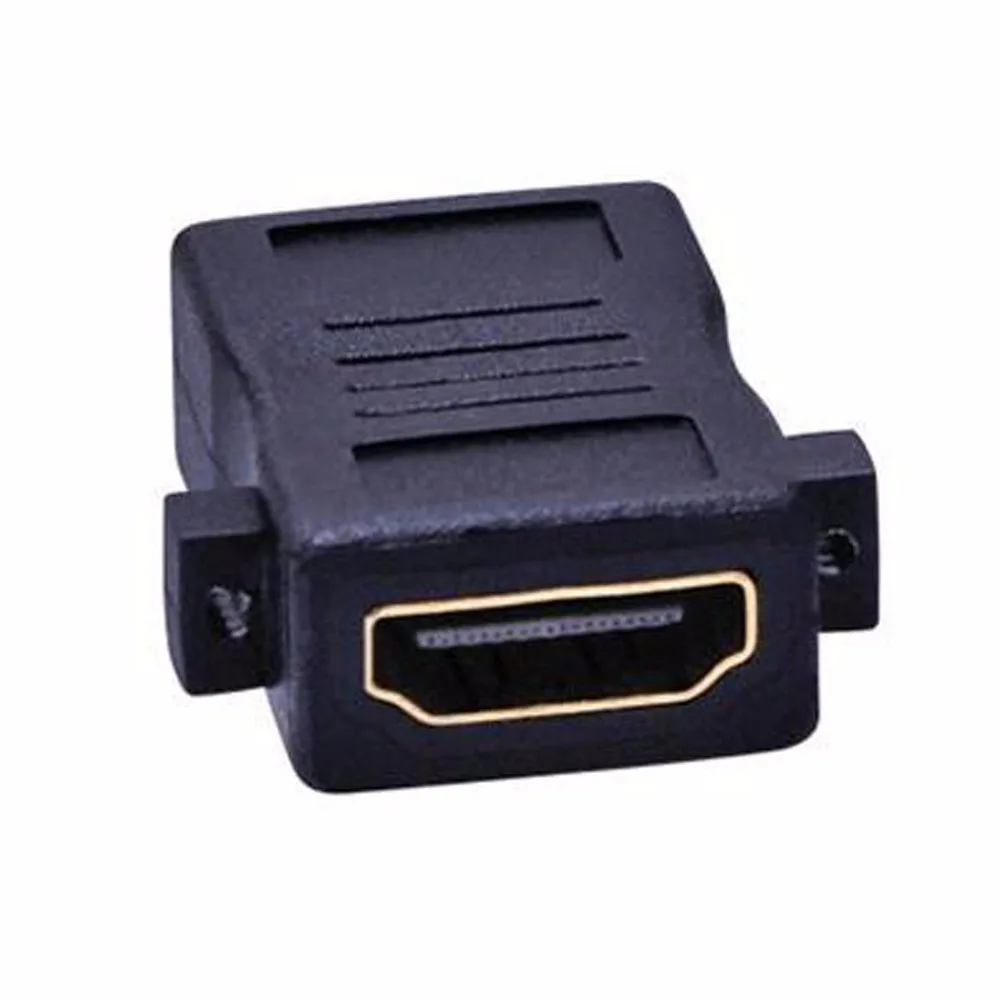 5pcs HDMI 2.0 cable female to female extender adapter HDMI panel with