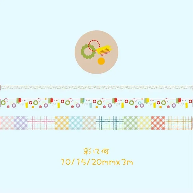 3 шт./лот Лебедь цветы животное прозрачная лента Washi Набор клей Ремесленная лента DIY Скрапбукинг Маскировочные наклейки Ремесленная лента - Цвет: 2