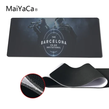 

MaiYaCa CsGo Header Simple Design Speed Game MousePads Computer Gaming Mouse Pad Gamer Play Mats Version Mousepad