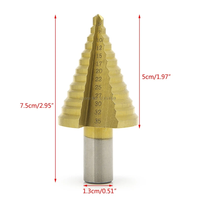 Для 1 шт. 5-35 мм 13 шаги Бурильные долото conduit Установка hss 6542/m2 промышленных Развёртки продвижение