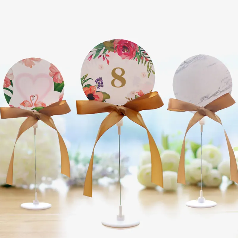 

10Pcs Acrylic Place Card Stand Card Holders Table Numbers Wedding Decorations Birthday Party Supplies Flower Escort Card