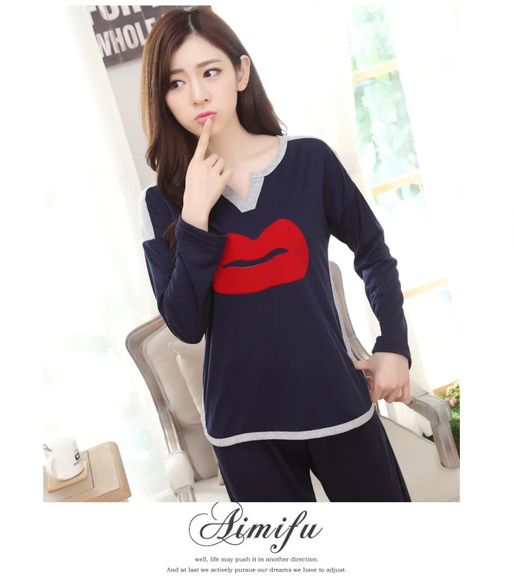redlip pajamas set (5)