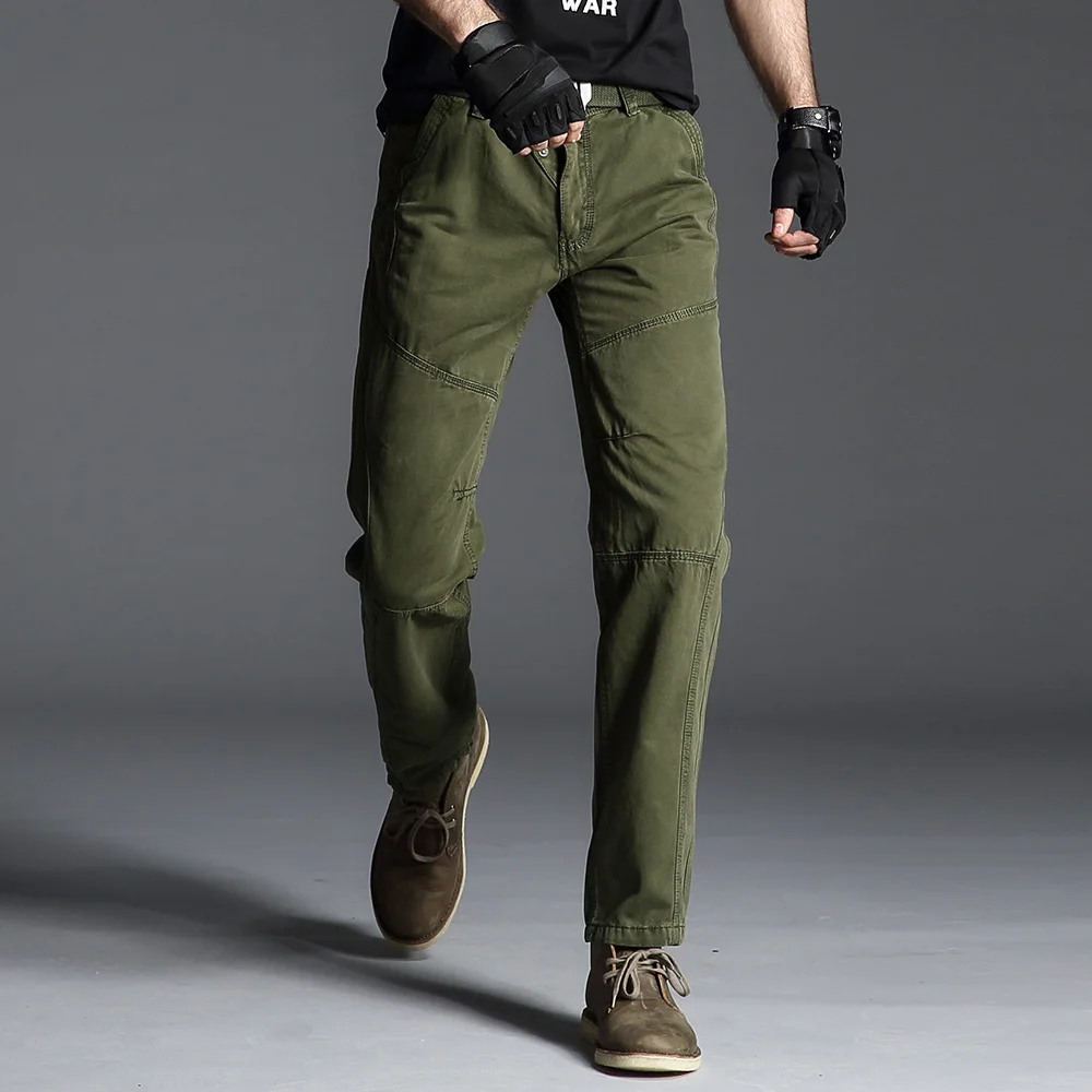  2019 Mens Cargo Pants Men Joggers Boost Military Casual Cotton Pants Hip Hop Ribbon Men Outdoors Hi