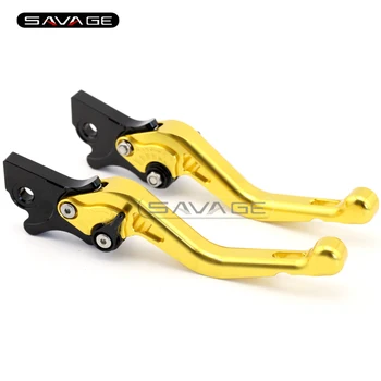 

For GILERA Runner 200 2003-2008, Runner 125 1997-2002 Gold Motorcycle Billet Aluminum Adjustable Short Left Right Brake Levers