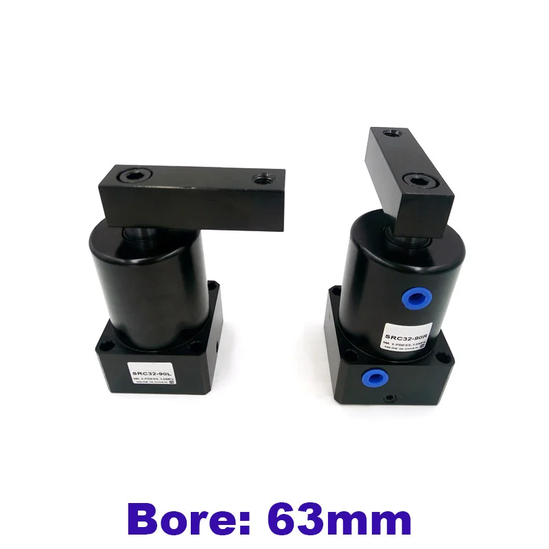 SRC Double acting Left / Right rotation pneumatic cylinder HSR/HSL 63