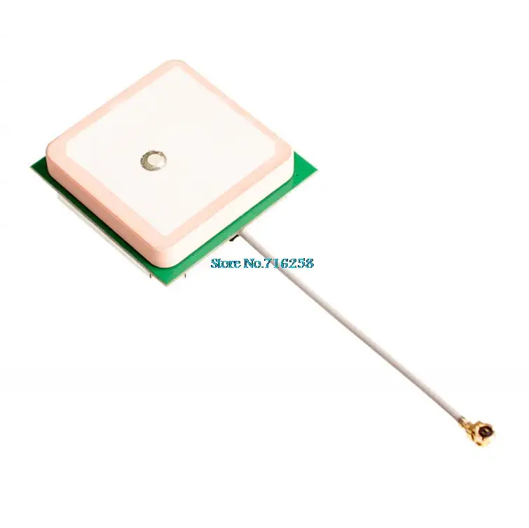 

25*25*8mm 28db High Gain 5cm LengthBuilt-in Ceramic Active GPS Antenna for NEO-6M NEO-7M NEO-8M