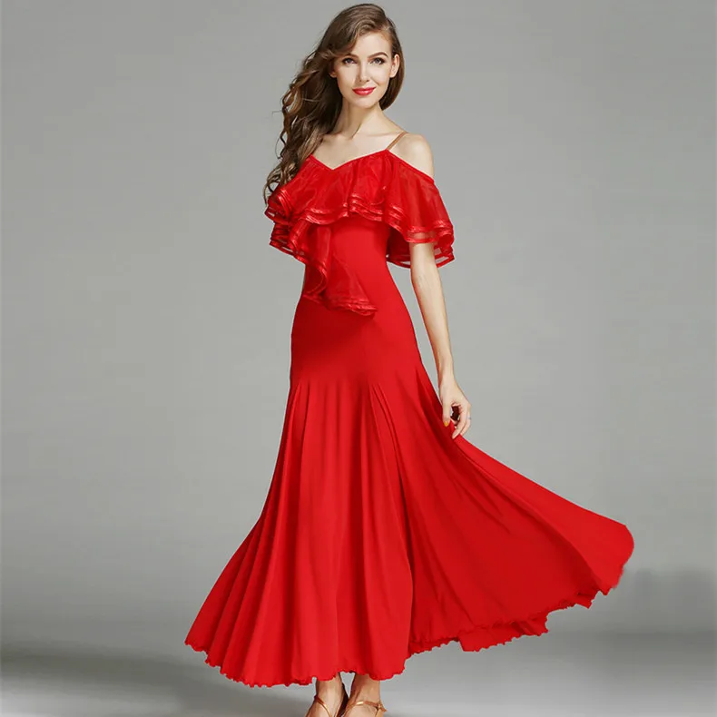 3 цвета, красное платье для фламенко, костюм для испанских танцев, платья для конкурса бальных танцев, бальных танцев, платья для танго, черного цвета