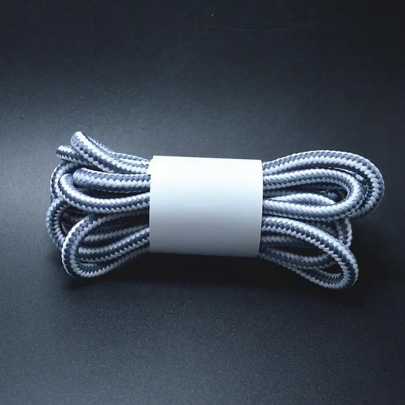 

90cm Round Rope Stripe Shoelace 16 Colors Sneaker Hiking Walking Boot Shoe Laces Polyester Shoe String