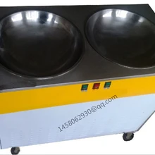 Чиан двойной Круглый жареными мороженое roll машины жареные льда Пан машина обжарить льда Пан
