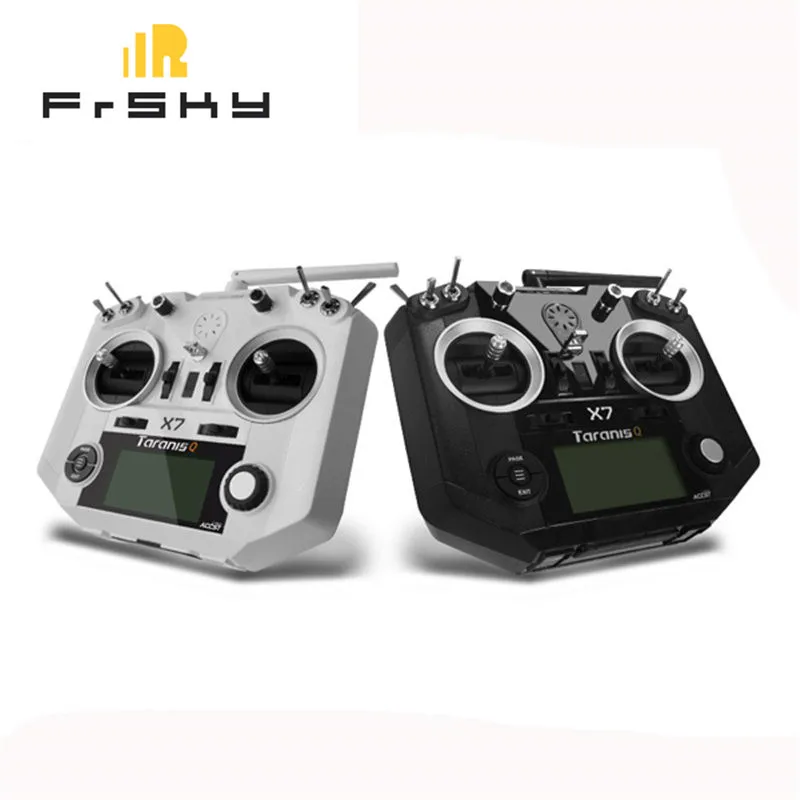 

FrSky ACCST Taranis Q X7 2.4G 16CH Mode 2 Transmitter Remote Controller White Black International Version Remote Control Parts