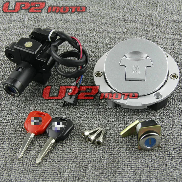 Для Honda CBR900 CBR919 893 CBR600 F2 F3 91-96 Полный комплект замок переключатель зажигания ключ