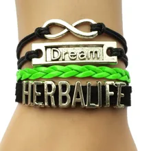 Drop Shipping Herbalife Bracelet Customized Cosmetics Fashion Jewelry Friend Gift