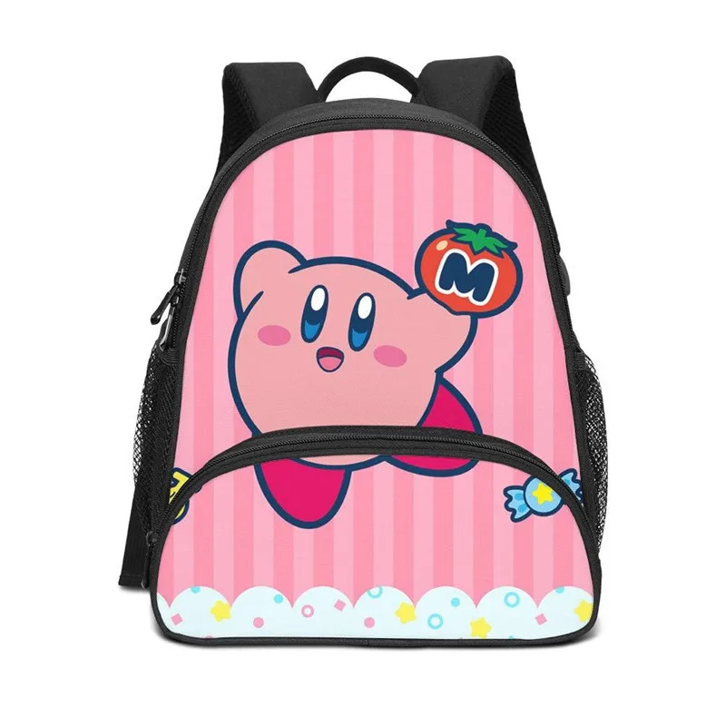

Hoshino Kirby Kawaii Funny Pack Mini Backpacks Kids School Bag For Teenage Boys Children Bagpack Mochila Bookbag Casual Laptop