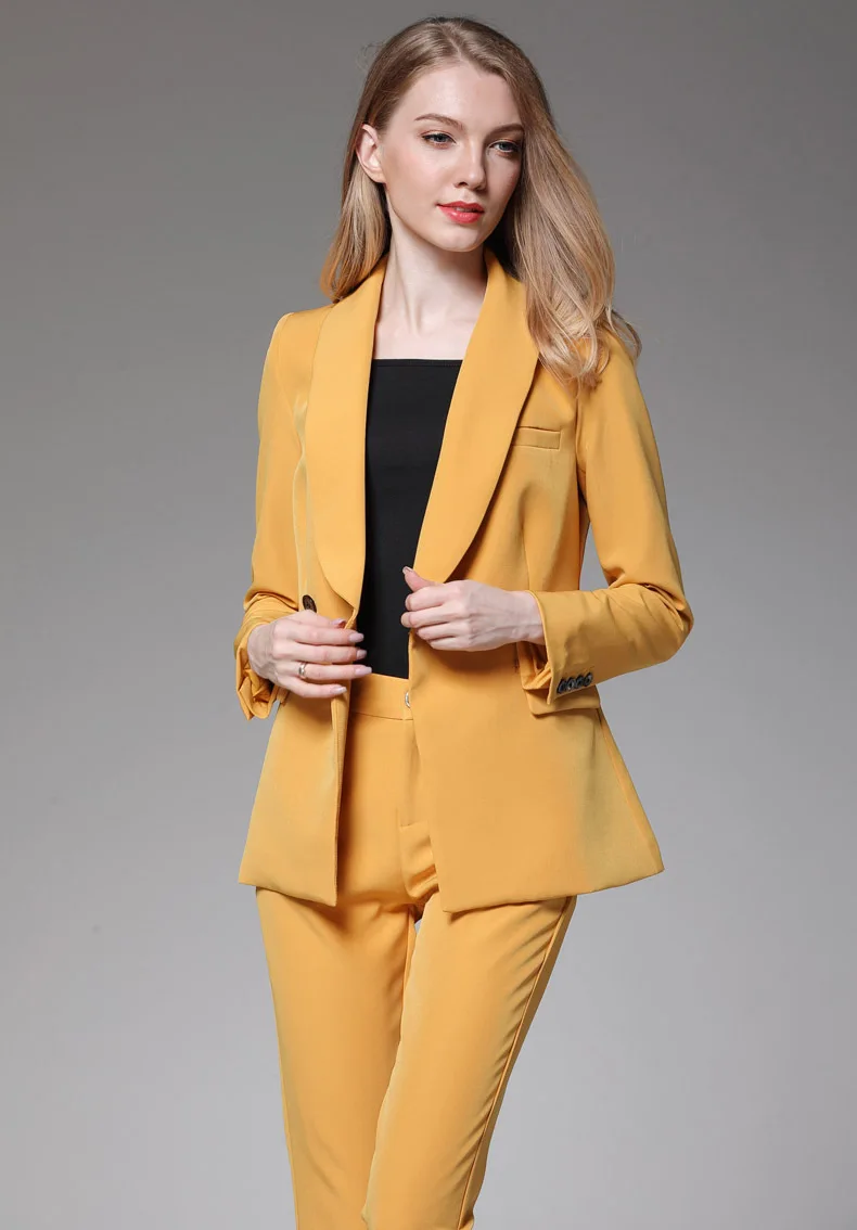 Fashion NEW women spring / autumn Slim small suit pants feet fashion