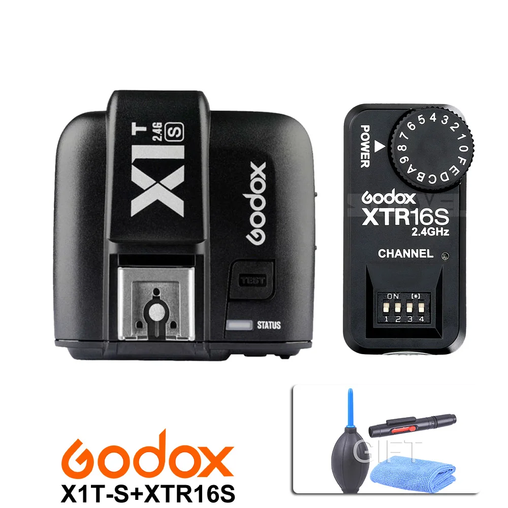 Godox X1T-S ttl 2,4G беспроводной триггер для sony+ XTR-16S приемник вспышки для Godox V850/V860C/V850II V860IIC/F V860N V850II вспышка