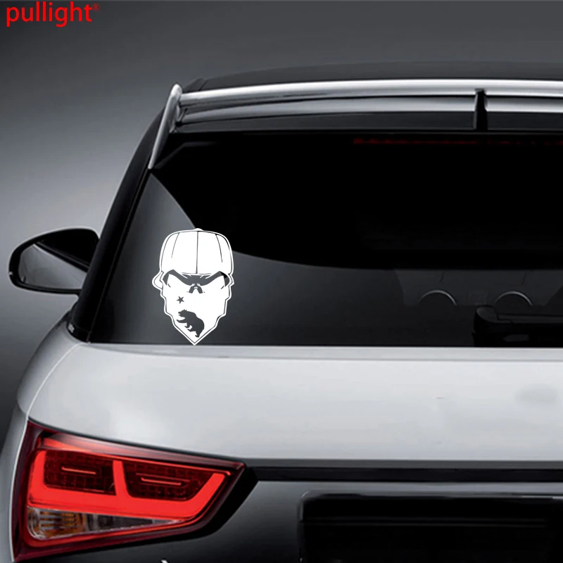 Personality Classic Gangster California Mask Skull Decal Sticker Car ...