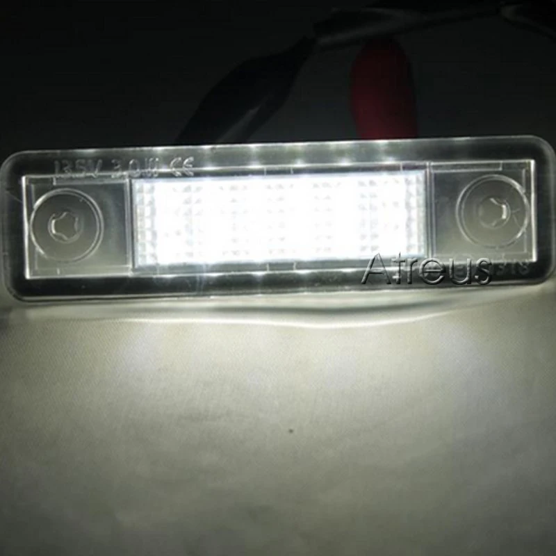 Atreus 2X Автомобильный светодиодный номерной знак 12 В Белый Стайлинг для Opel Astra G F Corsa