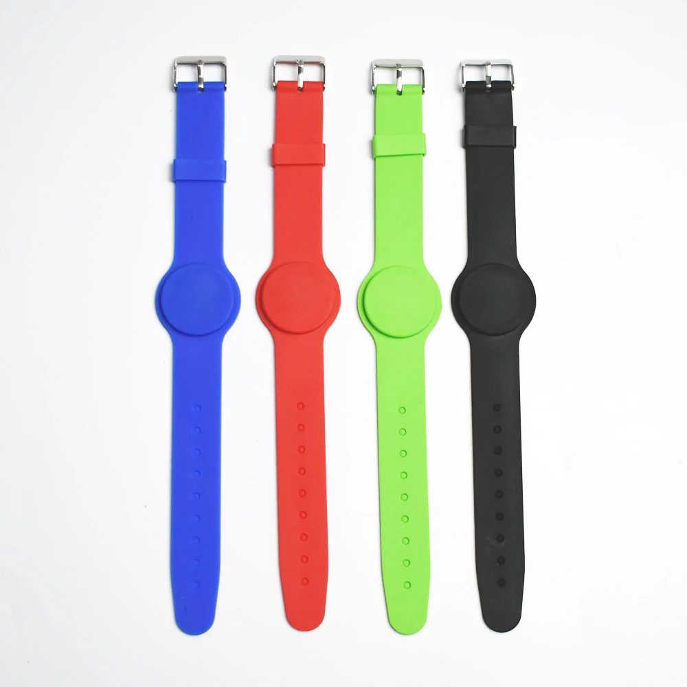 

1pcs 13.56Mhz UID Changeable MF 1K S50 NFC Bracelet RFID Wristband Chinese Magic Card Back Door Rewritable S50 Card