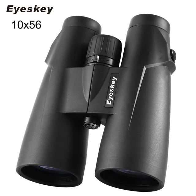 Eyeskey 10x56 Профессиональные Бинокли Водонепроницаемый Отдых на природе Охота телескоп Bak4 Prism Оптика шейный ремень Carry Bag Оптом - Цвет: 10x56