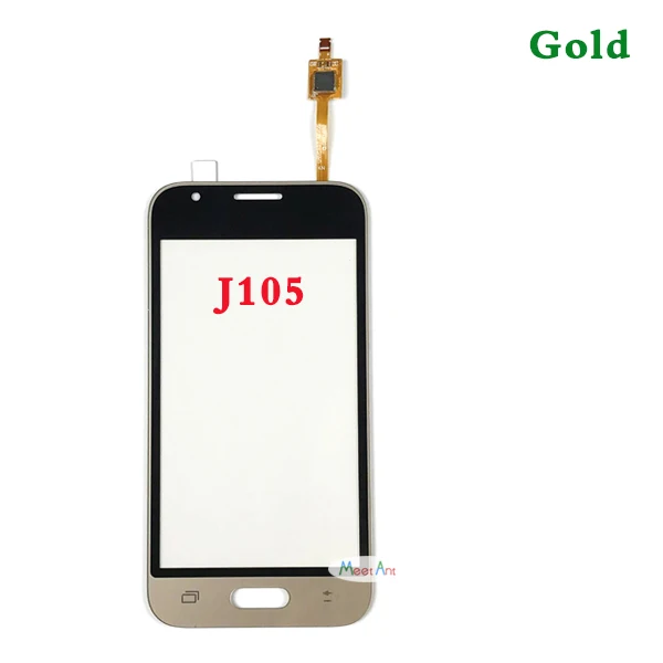 4," для samsung Galaxy DUOS J1 Mini J105 SM-J105F и J1 Mini Prime J106 сенсорный экран дигитайзер сенсор внешняя стеклянная панель объектива - Цвет: J105 Gold