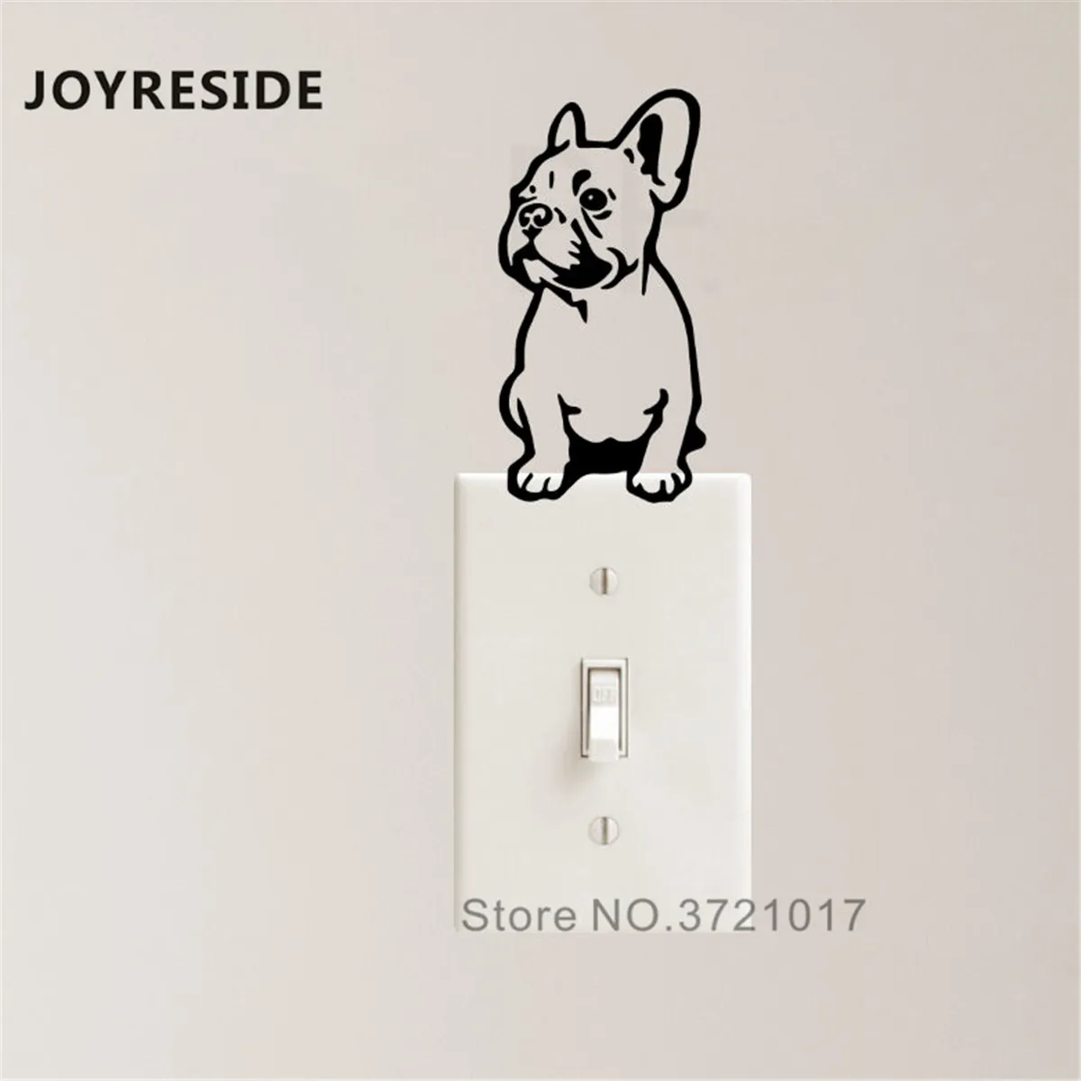 Switch Decal Dog Cute Pattern Art Desing Wall Sticker Home Light Switches Animal Decor Vinyl Decals Mural M192 | Дом и сад